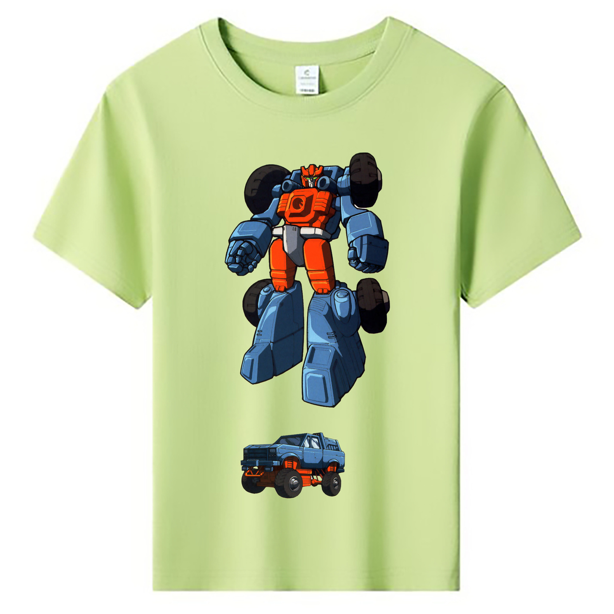 （画像用）  綿100％キッズTシャツ（フロントプリント）